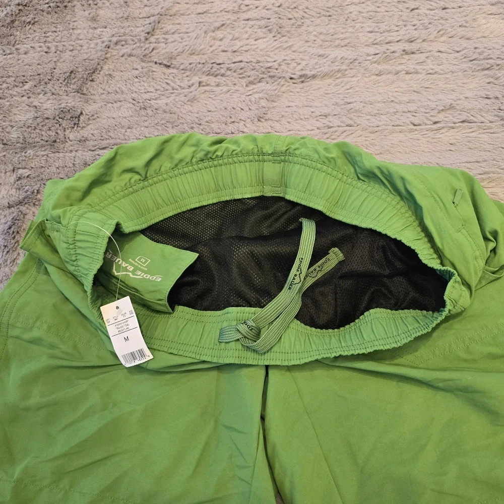Eddie Bauer Travex Tidal Swim Shorts Mens Medium Bright Lime Green NWT 0641